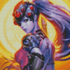 Overwatch Widowmaker Diamond Painting