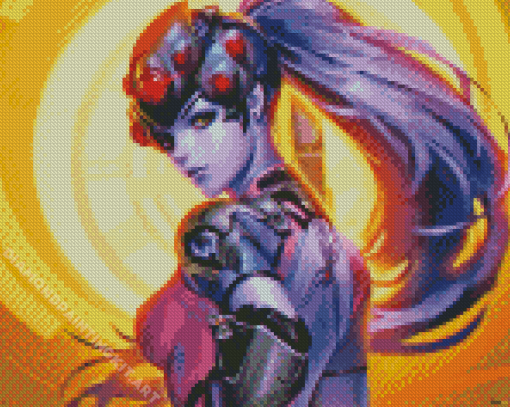 Overwatch Widowmaker Diamond Painting