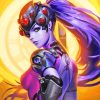 Overwatch Widowmaker Diamond Painting