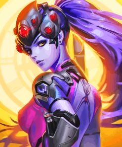 Overwatch Widowmaker Diamond Painting