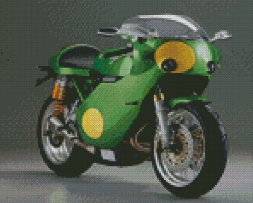 Paton Motorcycle Diamond Painting