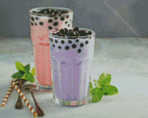 Bubble Tea Diamond Painting