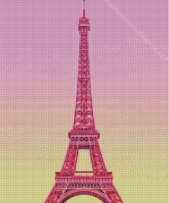 Pink Paris Diamond Painting