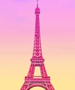 Pink Paris Diamond Painting