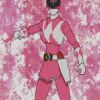 Pink Power Rangers Diamond Painting