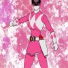 Pink Power Rangers Diamond Painting