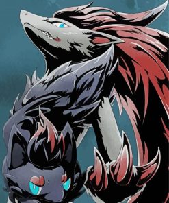 Zoroark Fox Diamond Painting