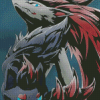 Zoroark Fox Diamond Painting