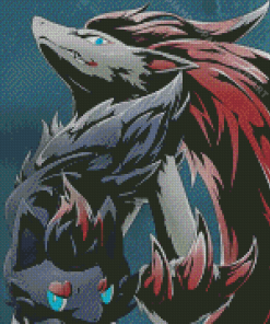 Zoroark Fox Diamond Painting