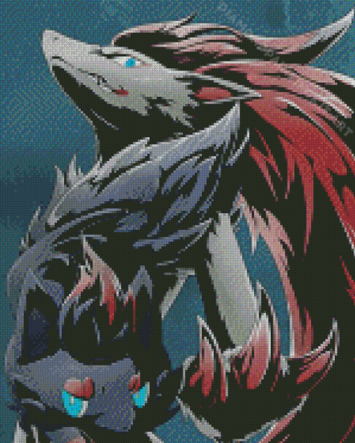 Zoroark Fox Diamond Painting