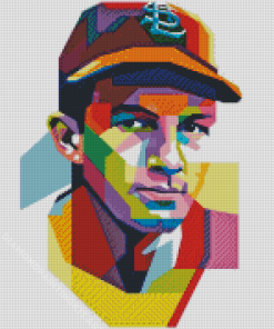 Stan Musial Diamond Painting