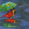 Rain And Birds Diamond Painting