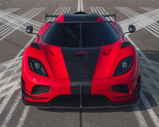 Koenigsegg Agera Car Diamond Painting