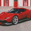 Red Ferrari Diamond Painting