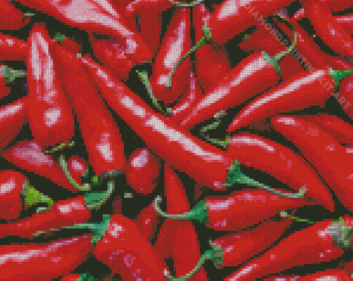 Hot Peppers Diamond Painting