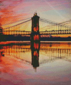 Roebling Bridge Diamond Painting