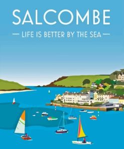 Salcombe England Diamond Painting