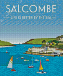 Salcombe England Diamond Painting