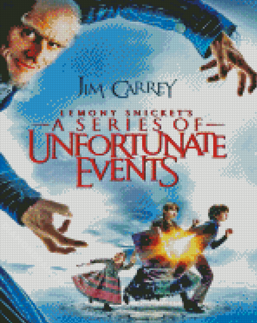 Series Of Unfortunate Events Poster Diamond Painting