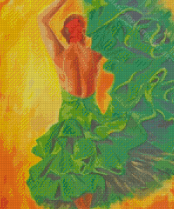 Flamenco Dancer Diamond Painting