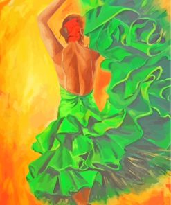 Flamenco Dancer Diamond Painting