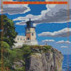 Split Rock Lighthouse Diamond Painting