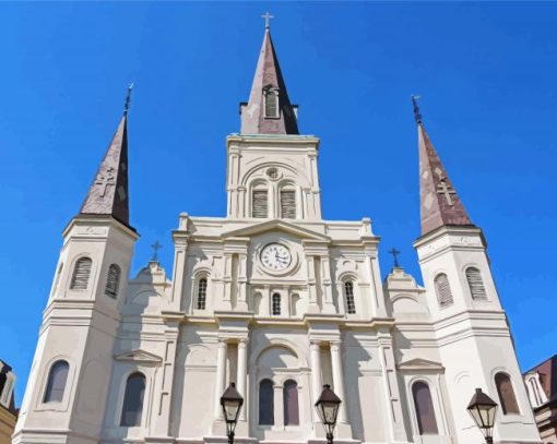 St Louis Cathedral Diamond Painting