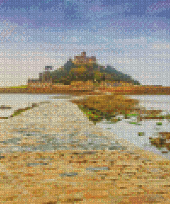 St Micheals Mount Cornwall Diamond Painting