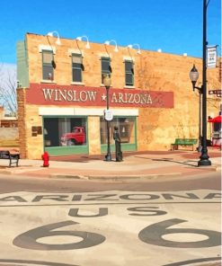 Winslow Arizona Diamond Painting