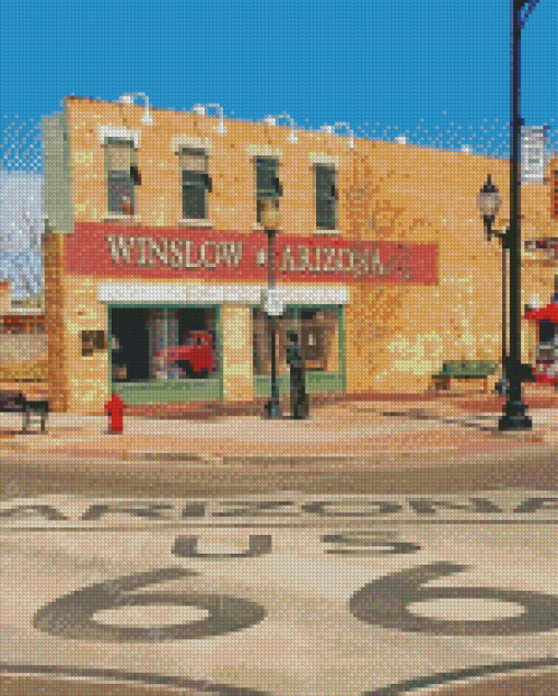 Winslow Arizona Diamond Painting