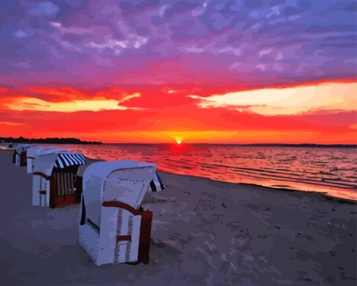 Sylt Beach Diamond Painting