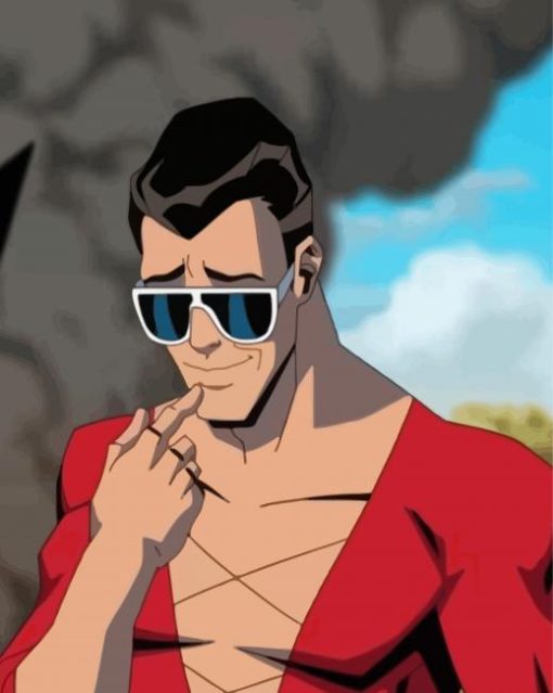 Plastic Man Diamond Painting