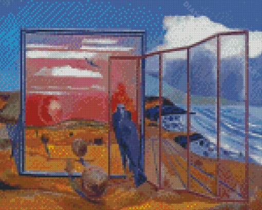 Surrealist Landscape Diamond Painting