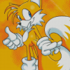 Tails The Hedgehog Diamond Painting