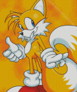 Tails The Hedgehog Diamond Painting