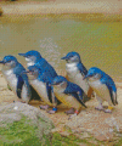 Fairy Penguins Diamond Painting