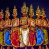 Cambodia Dancers Diamond Painting