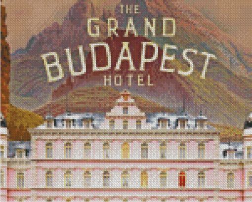 The Grand Budapest Hotel Diamond Painting