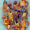 The Lakers Legends Diamond Painting