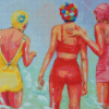 Women On Beach Diamond Painting