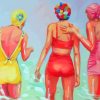 Women On Beach Diamond Painting