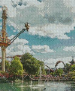 Tivoli Gardens Diamond Painting