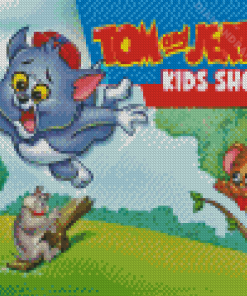 Tom And Jerry Diamond Painting