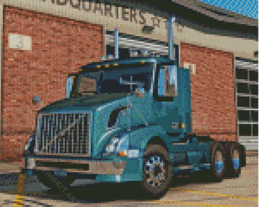 Volvo Truck Diamond Painting