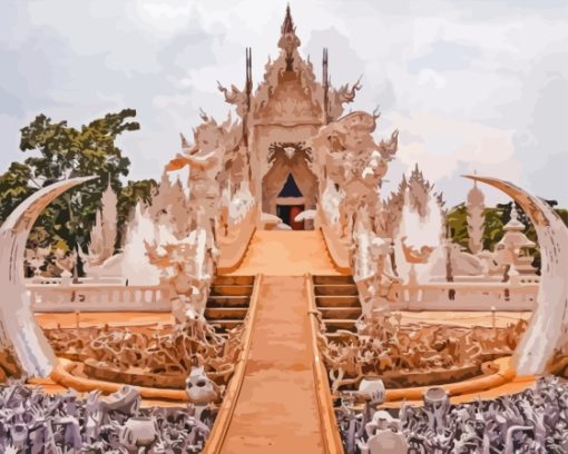 Wat Rong Khun Diamond Painting