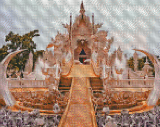 Wat Rong Khun Diamond Painting