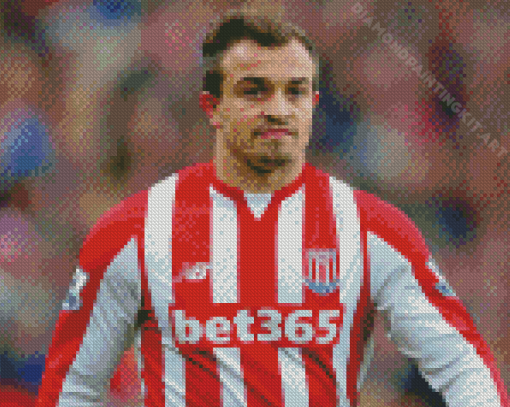 Xherdan Shaqiri Diamond Painting