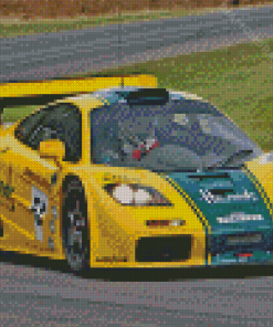 McLaren F1 Car Diamond Painting