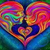 Couple Heart Diamond Painting