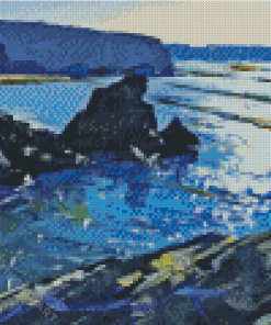 Abstract Newquay Diamond Painting